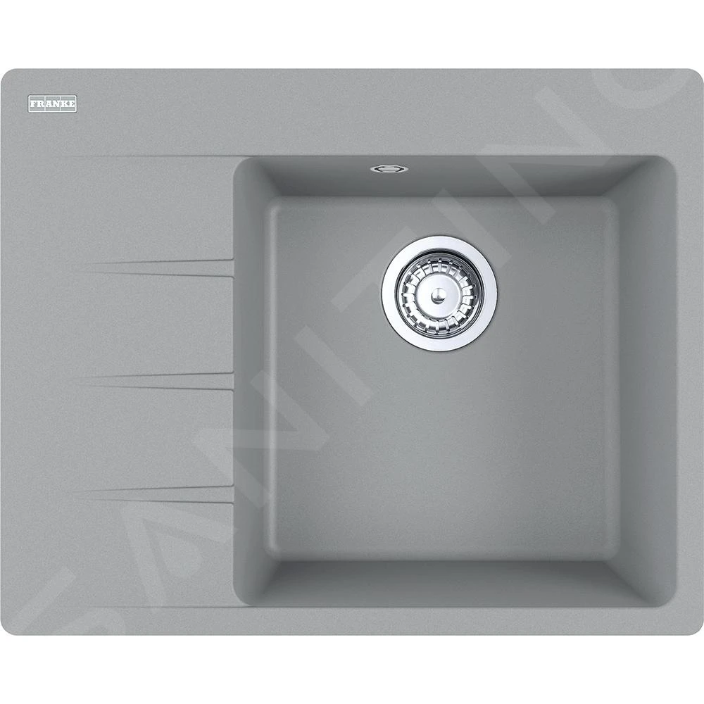 Franke Set - Set G222, Lavello In Fragranite CNG 611-62 TL/7 E Miscelatore FP 0408.031, Pietra Grigia/cromo 114.0650.768 4 Franke Set - Set G222, Lavello In Fragranite CNG 611-62 TL/7 E Miscelatore FP 0408.031, Pietra Grigia/cromo 114.0650.768 - immagine 4