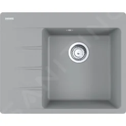 Franke Centro - Lavello In Fragranite CNG 611-62 TL/7, 620x500 Mm, Pietra Grigia 114.0637.491