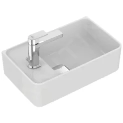 Ideal Standard Strada II - Lavamani 450x270 Mm, Foro Per Rubinetto A Sinistra, Bianco T299501 -Serie Rubinetti Negozio cdc78863410e19e817a63f35
