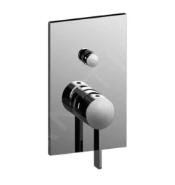 Paffoni Rock - Miscelatore Doccia Ad Incasso Con Deviatore E Corpo Incasso, Cromato RO015CR