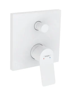 Hansgrohe Vivenis - Miscelatore Ad Incasso Per Vasca Da Bagno, 2 Utenze, Bianco Opaco 75416700