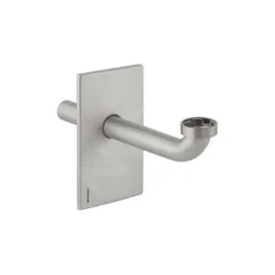 Geberit Accessori - Set Di Completamento Lavabi Con Copertura Anti Odori Ad Incasso, Acciaio Inox Spazzolato 115.415.00.1