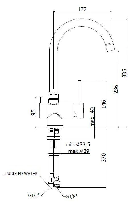 Paffoni Stick - Miscelatore Da Lavello Con Funzione Di Filtraggio, Cromo SK190CR 2 Paffoni Stick - Miscelatore Da Lavello Con Funzione Di Filtraggio, Cromo SK190CR - immagine 2