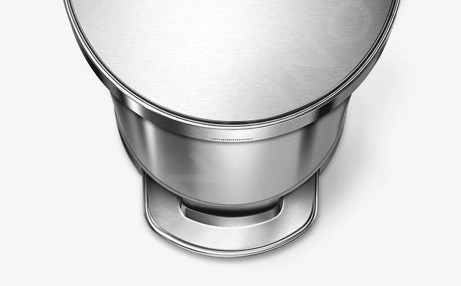 Simplehuman Pattumiere - Pattumiera Slim 45 L, Acciaio Inox Spazzolato CW2044 6 Simplehuman Pattumiere - Pattumiera Slim 45 L, Acciaio Inox Spazzolato CW2044 - immagine 6