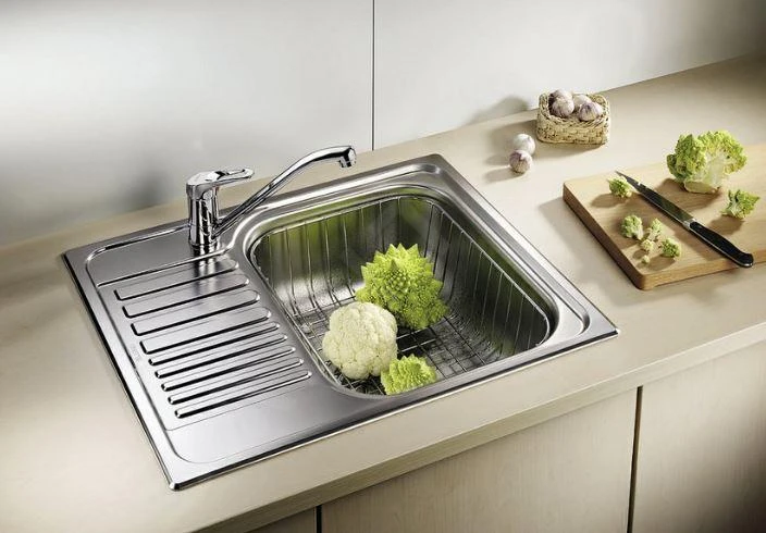 Blanco Tipo 45 - Lavello, 605x500 Mm, Acciaio Inox Lucido Naturale 516524 4 Blanco Tipo 45 - Lavello, 605x500 Mm, Acciaio Inox Lucido Naturale 516524 - immagine 4