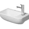 Duravit ME By Starck - Lavamani 400x220 Mm, 1 Foro Per Miscelatore A Dx, Bianco Opaco 0717403200