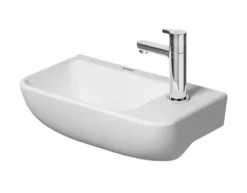 Duravit ME By Starck - Lavamani 400x220 Mm, 1 Foro Per Miscelatore A Dx, Bianco Opaco 0717403200