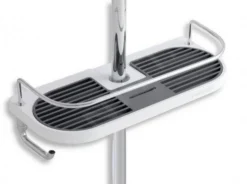 Novaservis Titania Yacore - Mensola Universale Per Supporto Doccia Scorrevole, Plastica 65580,1