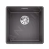 Blanco Subline 400 - Lavello In Silgranit, 427x427 Mm, Grigio Roccia 523495