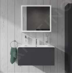 Duravit ME By Starck - Lavabo Da Mobile 830x490 Mm, Con 1 Foro Per Miscelatore, Con WonderGliss, Bianco Alpino 23368300001 -Serie Rubinetti Negozio e8c54a046db33554162c0b4a