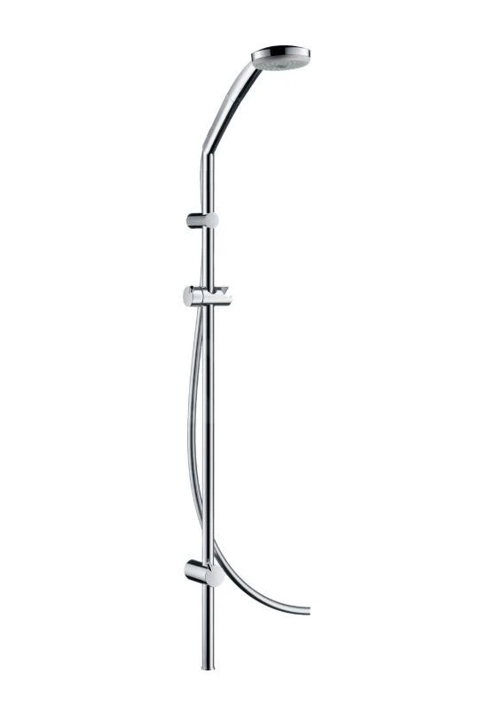 Hansgrohe Croma 100 - Set Soffione Multi, 3jet, Asta Saliscendi E Flessibile, Cromato 27791000 1 Hansgrohe Croma 100 - Set Soffione Multi, 3jet, Asta Saliscendi E Flessibile, Cromato 27791000