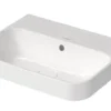 Duravit Happy D.2 Plus - Lavabo Da Appoggio, 600x460 Mm, Bianco Alpino 2360600060
