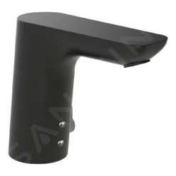 Hansa Ligna - Miscelatore A Sensore Per Lavabo, Alimentazione A Batteria, Nero Opaco 0615221933