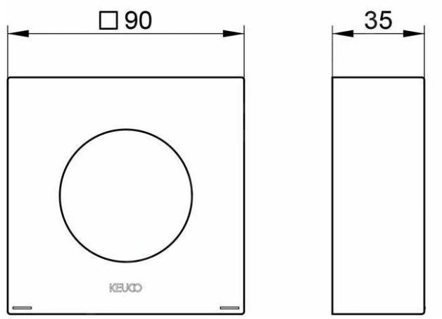 Keuco IXMO - Estensione Rosetta 35 Mm, Simboli Rosso/blu, Cromo 59551130382 2 Keuco IXMO - Estensione Rosetta 35 Mm, Simboli Rosso/blu, Cromo 59551130382 - immagine 2