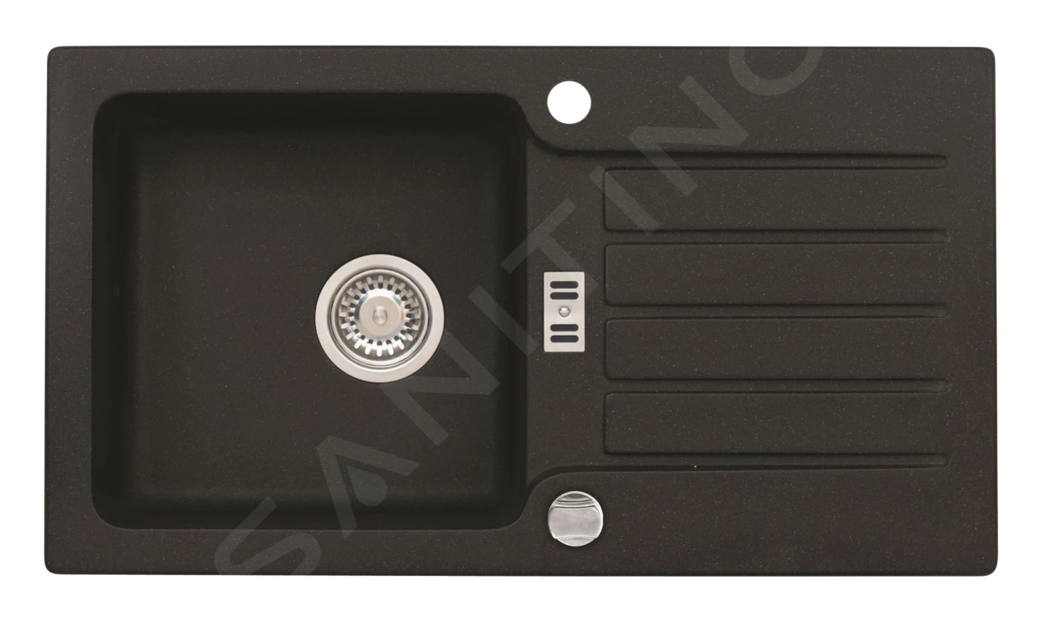 Alveus Set - Set Lavello Niagara 30 E Miscelatore Nina, Carbon SETA142 3 Alveus Set - Set Lavello Niagara 30 E Miscelatore Nina, Carbon SETA142 - immagine 3