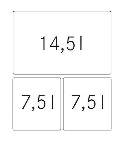 Franke Differenziatori - Pattumiera Incorporata Easysort 450-1-2 121.0494.150 3 Franke Differenziatori - Pattumiera Incorporata Easysort 450-1-2 121.0494.150 - immagine 3