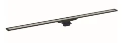Geberit CleanLine - Canalina Doccia In Acciaio Inox 20, 300-1600 Mm, Nero/acciaio Inox Spazzolato 154.453.00.1