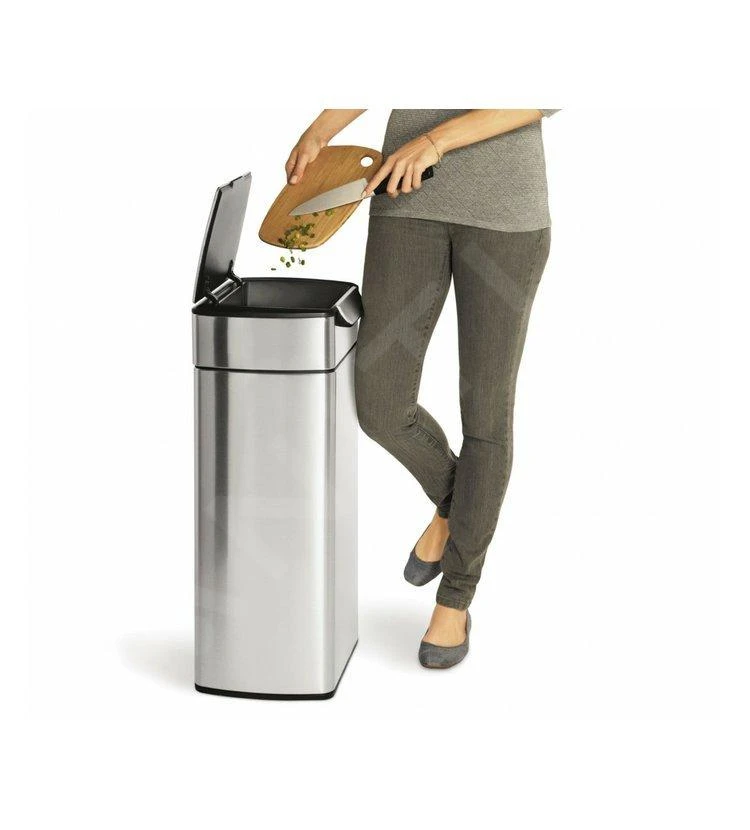 Simplehuman Pattumiere - Pattumiera 40 L, Touch-bar, Acciaio Inox Spazzolato CW2014 8 Simplehuman Pattumiere - Pattumiera 40 L, Touch-bar, Acciaio Inox Spazzolato CW2014 - immagine 8