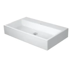 Duravit Vero Air - Lavabo Da Mobile 800x470 Mm, Senza Troppopieno, Senza Foro Per Miscelatore, Bianco 2350800079
