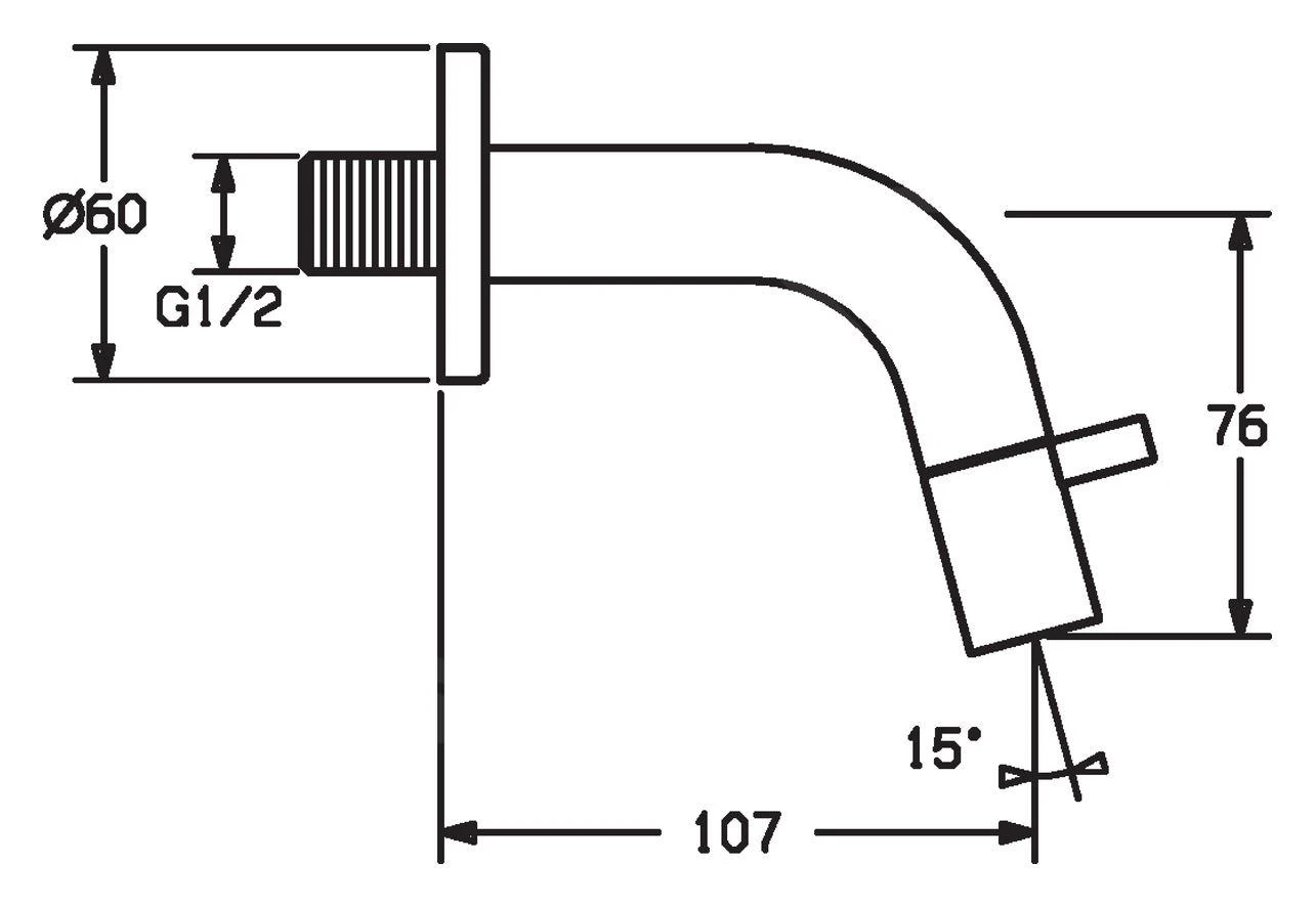 Hansa Nova - Rubinetto Non Miscelatore, Nero Opaco 5086810133 2 Hansa Nova - Rubinetto Non Miscelatore, Nero Opaco 5086810133 - immagine 2