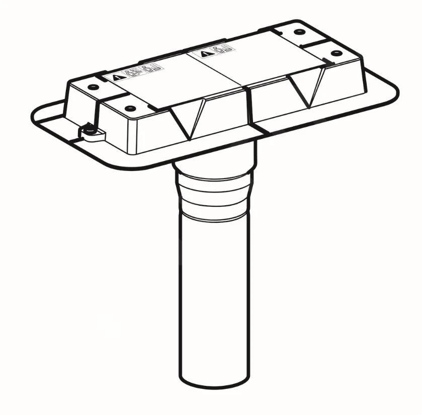 Geberit CleanLine - Kit Di Montaggio Grezzo Per Canaline Doccia CleanLine, Montaggio A Pavimento 154.153.00.1 3 Geberit CleanLine - Kit Di Montaggio Grezzo Per Canaline Doccia CleanLine, Montaggio A Pavimento 154.153.00.1 - immagine 3